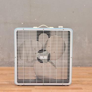 Superlectric Retro Blue Box Fan