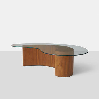 Apostrophe Shape Coffee Table attributed to Vladimir Kagan