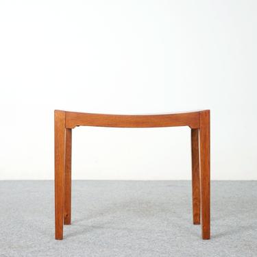 Danish Oak Arched Stool/Side Table - (316-192.1) 