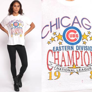 Chicago Cubs Shirt 90s Baseball T-shirt MLB Graphic Tee NLC 