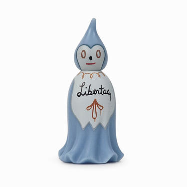 Gary Baseman Vnyl Fgurne Fre Water Bunny Bones Da De Los Muertos