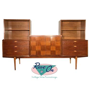 Rare Modular Sideboard Wall Unit 