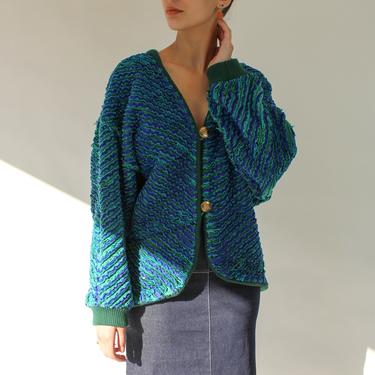 Lapis Chunky Cardigan