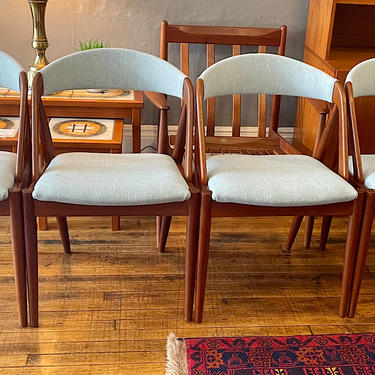 Vintage Danish Kai Kristiansen Model 31 Dining Chairs in Teak -set of 4