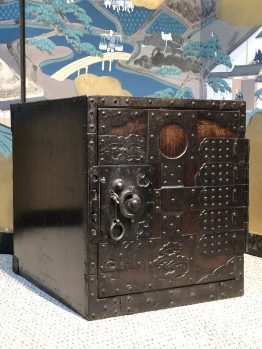Japanese Antique Funa Tansu Sea Chest Kuraya Japanese Antiques San