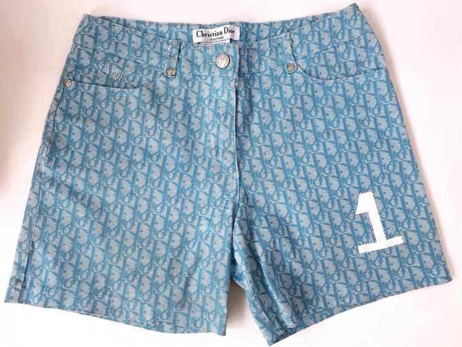 Christian Dior Shorts Blue Cotton ref.302993 - Joli Closet