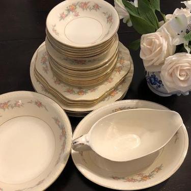 Vintage Homer Laughlin Cashmere China Dinner Sets, Wedding Decoration, Replacements, Holiday Table Decorations by LeChalet