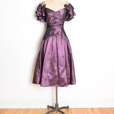 Taffeta 80s prom outlet dress