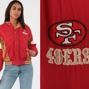 SF 49ers Jacket 90s San Francisco Forty Niners Football Windbreaker, Shop  Exile