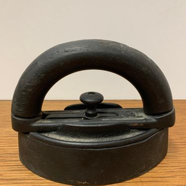 Antique SAD Iron with Handle 