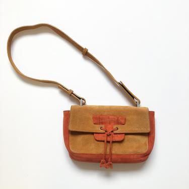 PRADA suede bag 