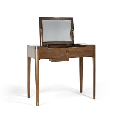 Walnut Mid Century Mini table, Dressing table, Mid Century Dresser, Mid Century Vanity  - Bella Collection - Ekais 