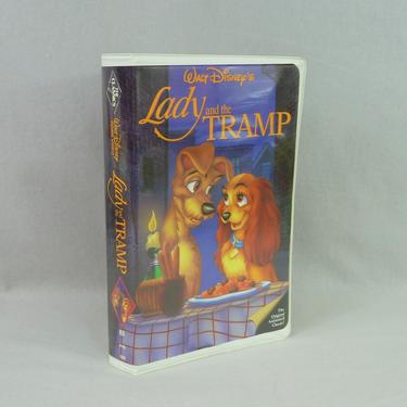 Lady and the Tramp (1955) on VHS Tape - Walt Disney Black Diamond Classic 