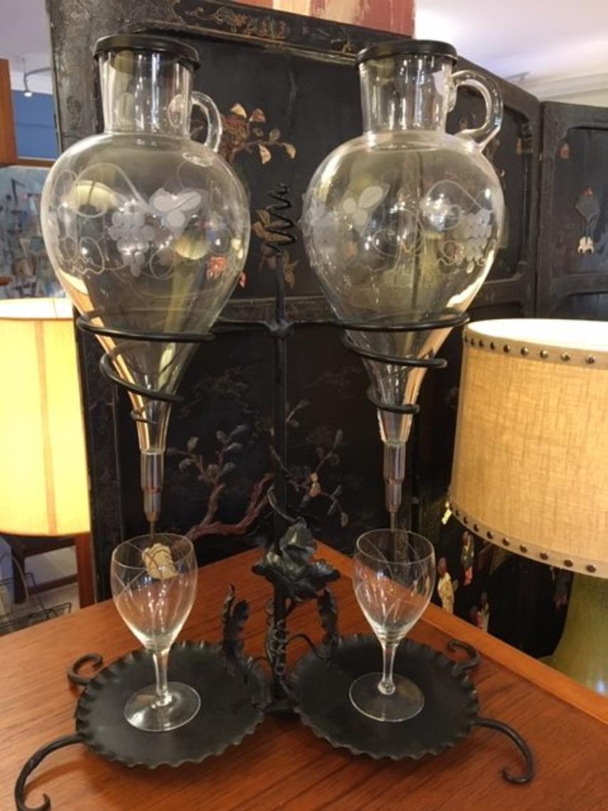 Vintage Wine Dispenser from Germany Modern Mobler Takoma, DC