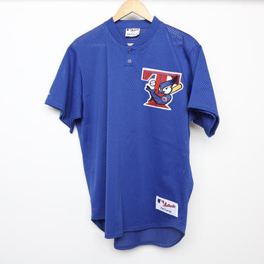 vintage TORONTO BLUE JAYS 1980s 90s baseball jersey -- men's size large -- Vladimir Guerrero Jr. 