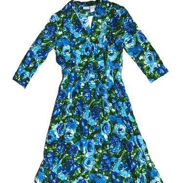 (M) Newport News Blue/Green Dress 071621 LM