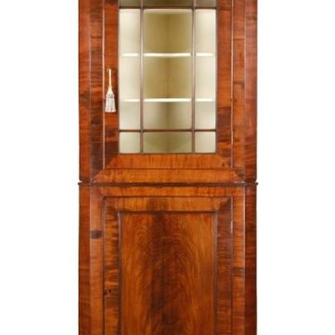 English George III Corner Cupboard 