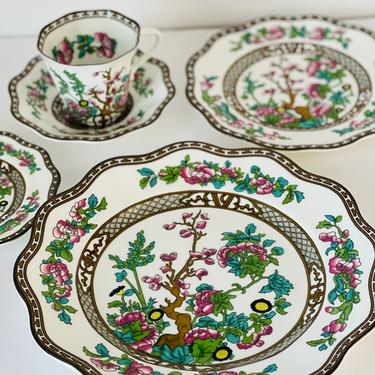 Vintage Coalport "Indian Tree" Bone China Set