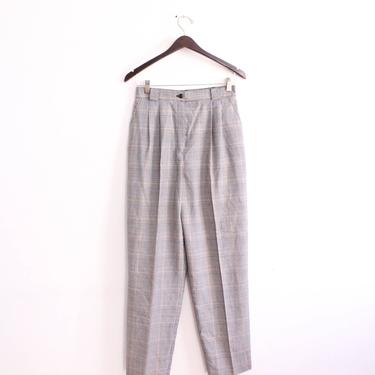 Checked Plaid 90s Trouser Pants 