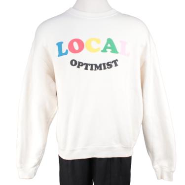 MADHAPPY OPTIMIST HERITAGE SWEATSHIRT SZ online MEDIUM M