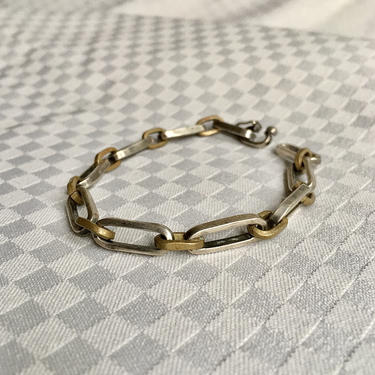 Vintage Sterling Silver Taxco Bracelet - Solid and Heavy! 7.75" 16g by BellewoodDesignGoods