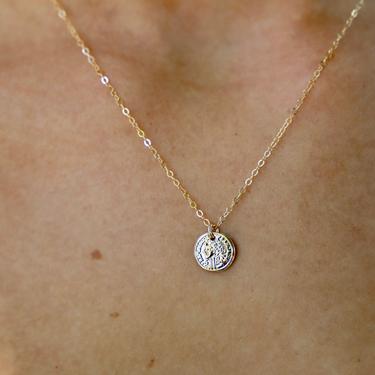 Katie Waltman - Petite Coin Necklace