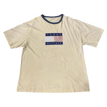 (XL) Tommy Hilfiger Yellow Tshirt 083121 LM