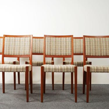 6 Swedish Teak Dining Chairs By Svegards - (D750) 