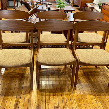 \u2018Danish Forum\u2019 Dining Chairs by Stanley Furniture 1960s