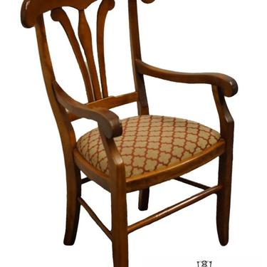 Nichols & Stone Gardener, Ma Hard Rock Maple Country French Dining Arm Chair 