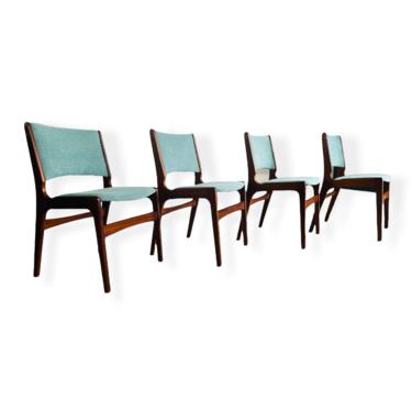 Set 4 Mid-Century Modern Johannes Anderson Dining Chairs