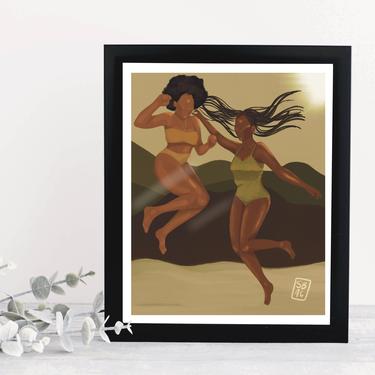 Take a Leap Art Print 