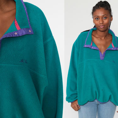 Ll bean snap on sale pullover