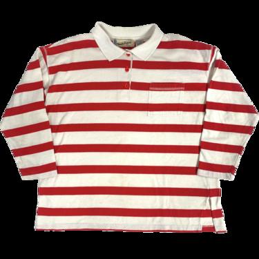 Vintage Diane Von Furstenberg Woman "Red Stripe" Rugby