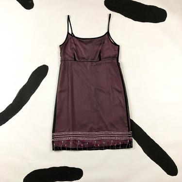 90s Spaghetti Strap Pink and Black Mesh Overlay | Bad at Petting Cats -  Chicago, IL | ATTIC