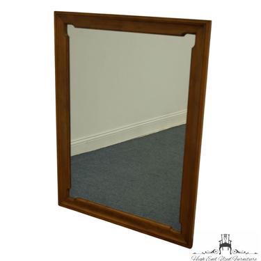 TELL CITY Solid Hard Rock Maple Colonial Style 42x32" Dresser / Wall Mirror 8306 - #48 Andover Finish 