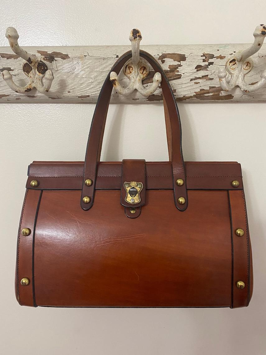 John romain leather discount purse