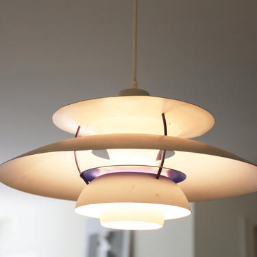 Vintage 60s Louis Poulsen PH5 Pendant Light 