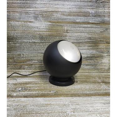 1970s Vintage Swivelier Spotlite Ball Lamp, Mid Century Eyeball Light, Round Orb Light Space Age Mod, Tabletop Floor Swivel Vintage Lighting 