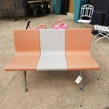 Vintage Brunswick Bowling Alley Seats Bench | Man Cave