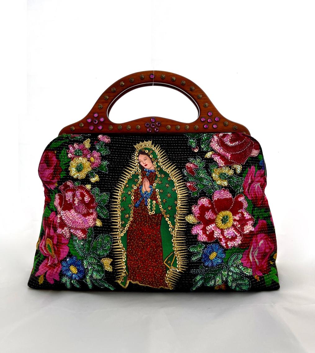 Isabella Fiore Embroidered Handbag