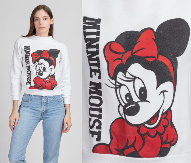 Vintage minnie mouse sweatshirt sales