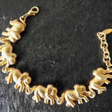 Bob Mackie Elephant Bracelet 