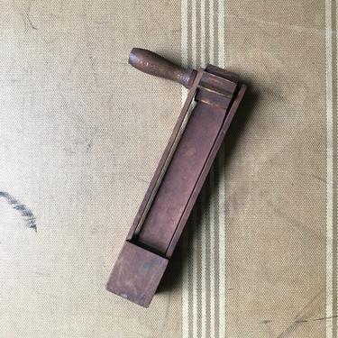 1920s Antique Wooden Clacker Noise Maker New Years Eve Gift Vintage Toy Studio Craft USA American Americana 