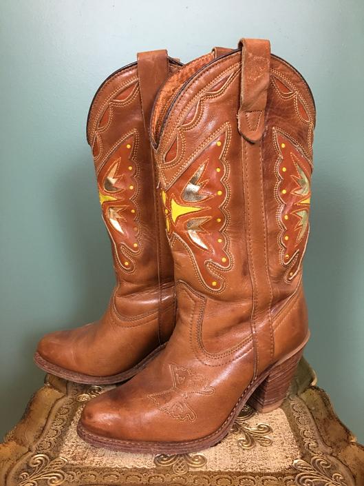 Vintage miss capezio hot sale cowboy boots