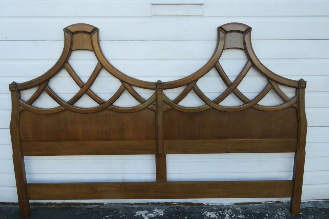Hollywood Regency King Size Headboard 1887 Hollywood Antiques Center