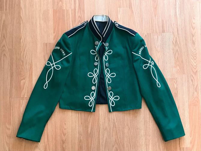 Sgt. Pepper Green Fruhauf Marching Band Uniform Jacket, Circle the Square