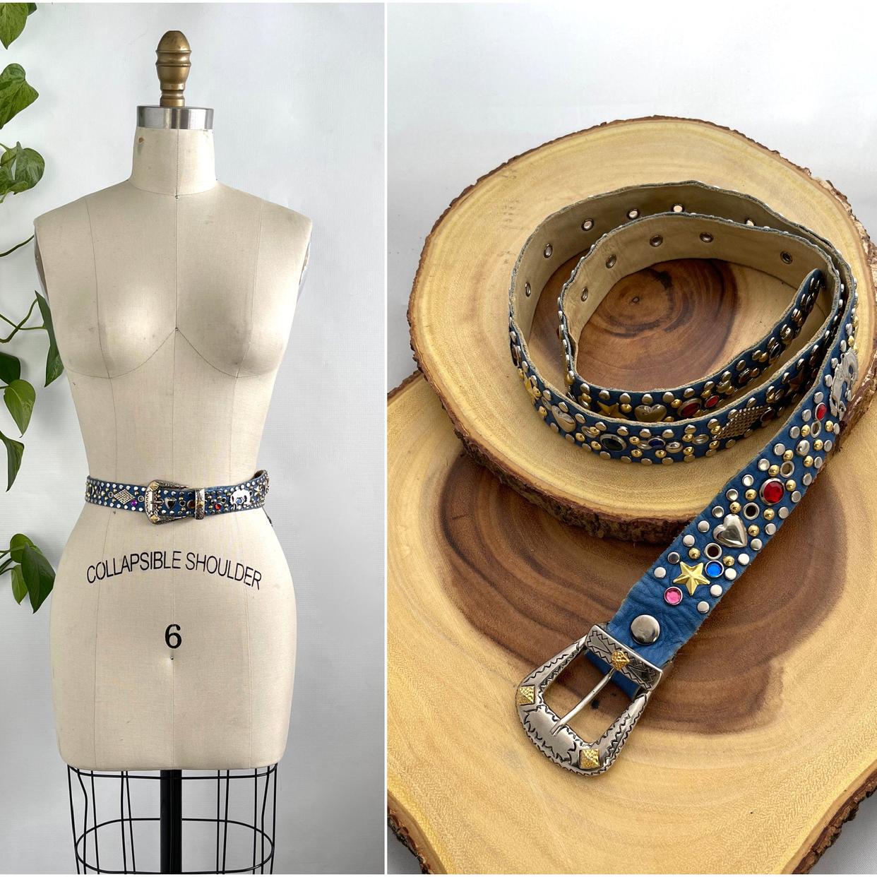 GET WAISTED Vintage 80s Sand Castle Belt | 1980s | Love  display picture 2