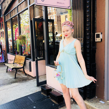 Razzle Dazzle 1960s Cocktail Dress by OliveandOlafs