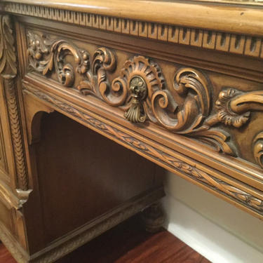 SOLD! Antique Rococo Vanity by Charles Sligh by CalVintageDesigns